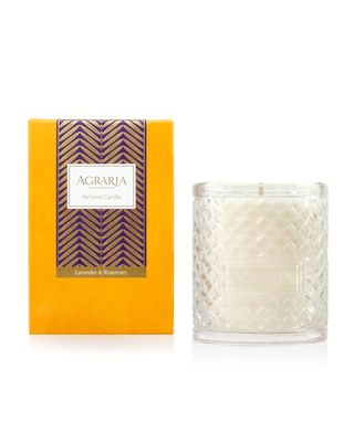 Lavender & Rosemary Woven Crystal Perfume Candle, 7 oz.