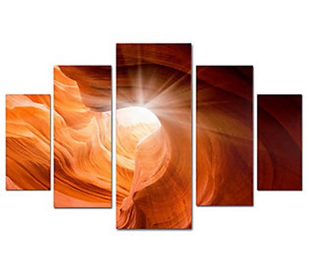 Lavish Home Moises Levy "Smooth II" Canvas Mult i-Print Set