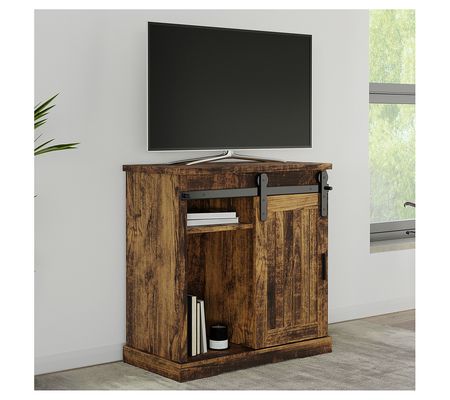 Lavish Home Tall TV Entertainment Center for up to 34" TVs