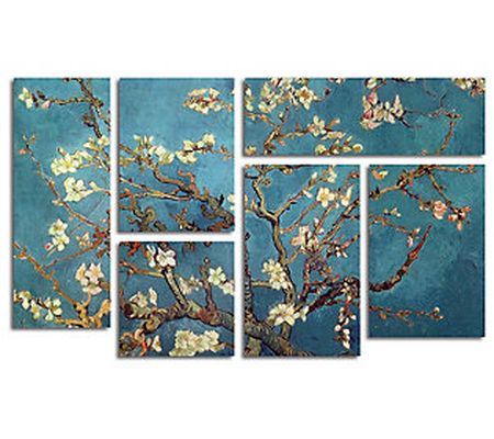 Lavish Home van Gogh Almond Blossoms 6-Piece Pr int