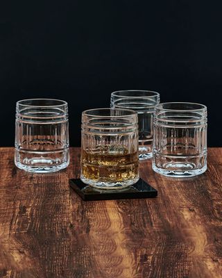 Lawrence 10 oz. Double-Old Fashioned Glasses, Set of 4