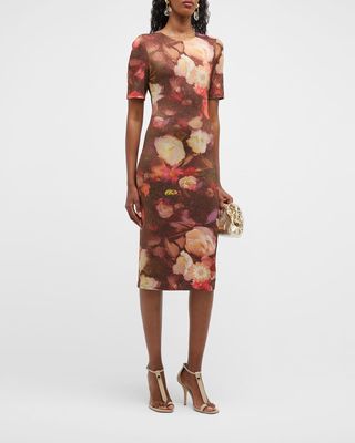 Layne Floral Midi Dress