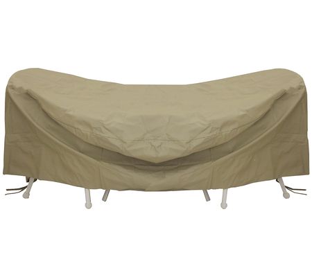 LB International Outdoor Round Patio Full Set Cover