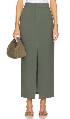 LBLC The Label Tess Skirt in Green