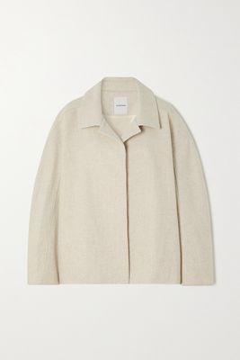 LE 17 SEPTEMBRE - Oversized Wool Jacket - Ecru