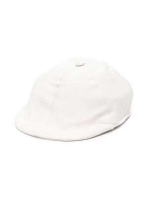 Le Bebé Enfant peaked twill beret - Neutrals