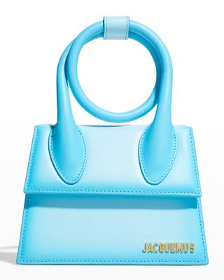 Le Chiquito Noeud Coil Top-Handle Bag