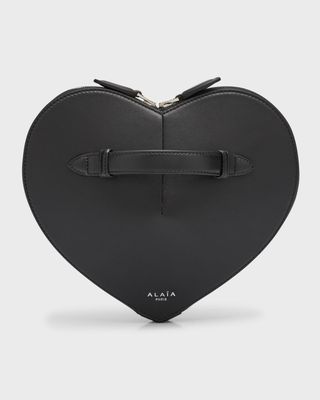 Le Coeur Leather Clutch Bag
