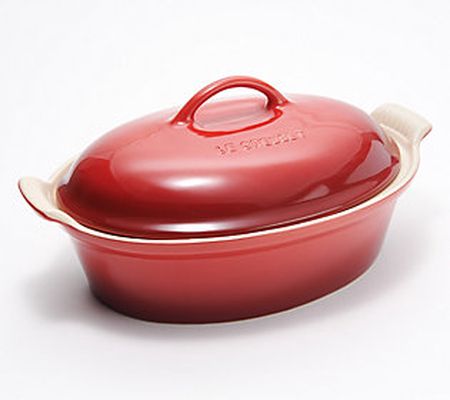 Le Creuset 2.65-qt Stoneware Oval Covered Casserole