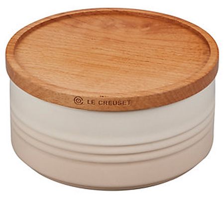 Le Creuset 23-oz Canister with Wooden Lid