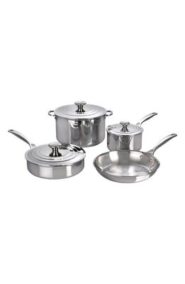 Le Creuset 7-Piece Stainless Steel Cookware Set