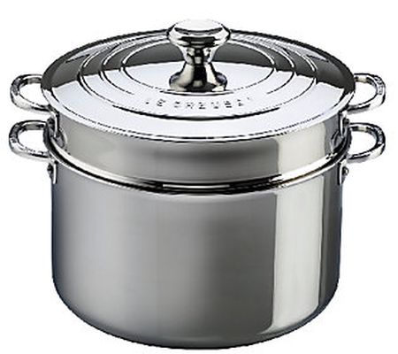 Le Creuset 9-qt Stockpot w/ Deep Colander Inser t & Lid