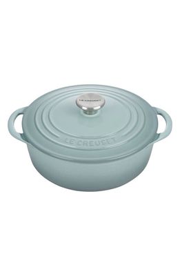 Le Creuset Signature 2.75 Quart Enamel Dutch Oven in Sea Salt