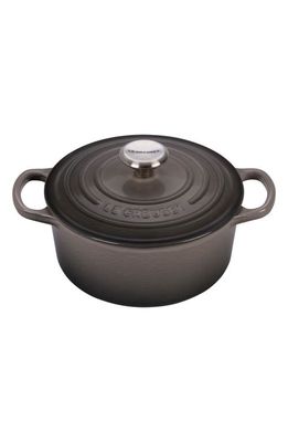 Le Creuset Signature 2-Quart Oval Enamel Cast Iron French/Dutch Oven in Oyster
