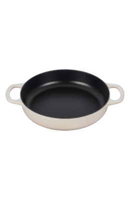 Le Creuset Signature Enamel Cast Iron Everyday Pan in Meringue