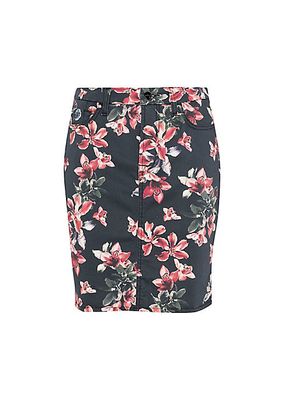 Le Disco Floral Pencil Skirt