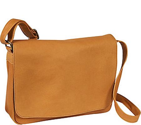 Le Donne Leather Flap Over Shoulder Bag