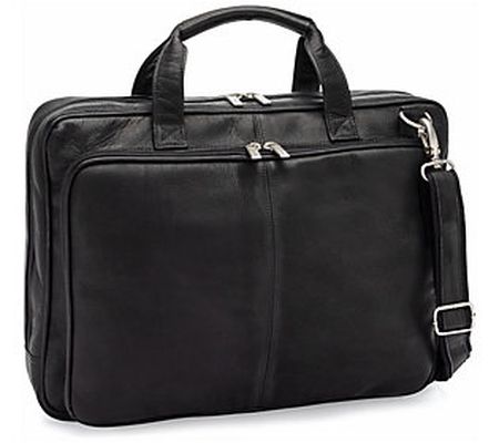 Le Donne Men's Leather Evanston Laptop Brief