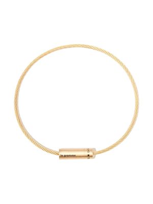 Le Gramme 18kt yellow gold Cable 11g bracelet