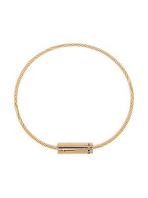 Le Gramme 18kt yellow gold Cable 8g bracelet