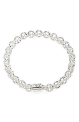 le gramme 21G Chain Bracelet in Silver