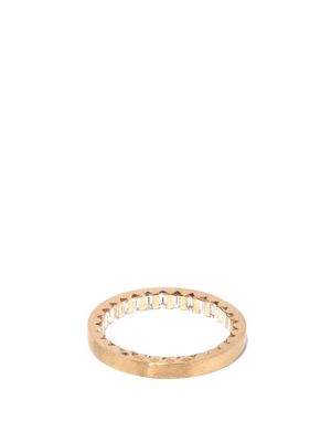 Le Gramme - 3g Diamond & 18kt Gold Ring - Mens - Gold