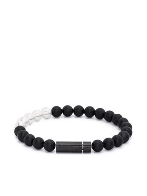 Le Gramme bead-detailing bracelet - Black