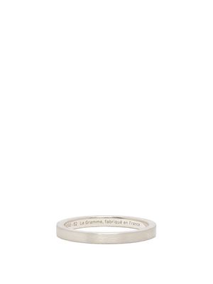 Le Gramme - Le 3 Sterling Silver Ring - Mens - Silver
