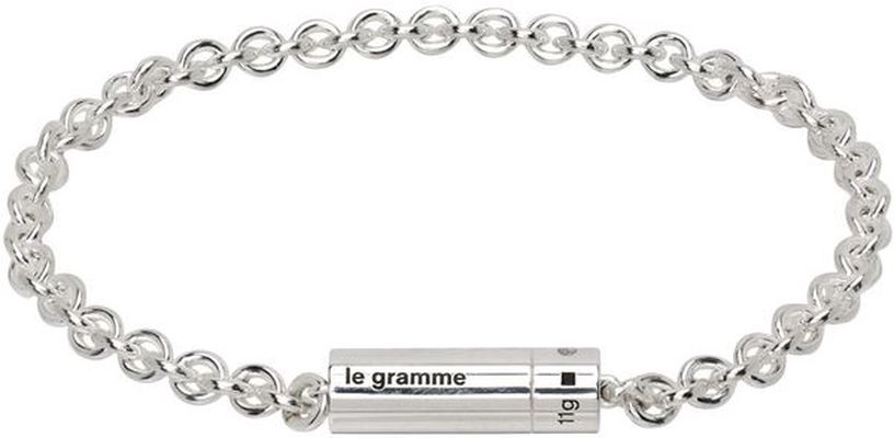 Le Gramme Silver 'Le 11g' Circle Bracelet