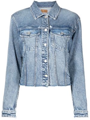 Le Jean button-down fastening denim jacket - Blue
