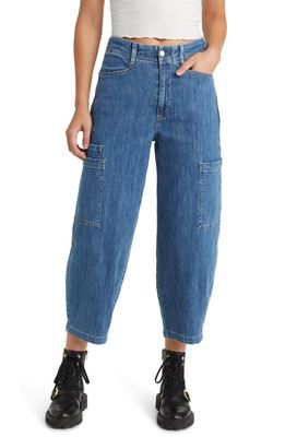 Le Jean Goldie Tapered Cargo Jeans in Desert