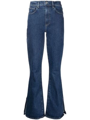 Le Jean Stella flared-leg jeans - Blue