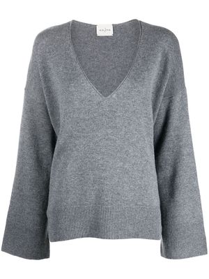 Le Kasha Cologne organic-cashmere jumper - Grey