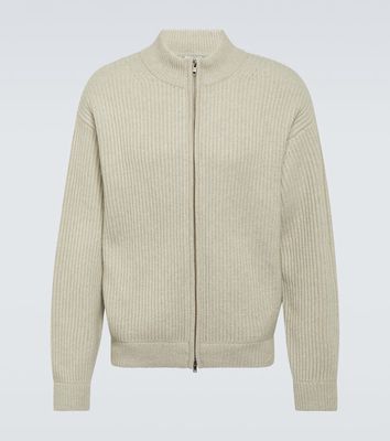 Le Kasha Hanoi cashmere zip-up sweater