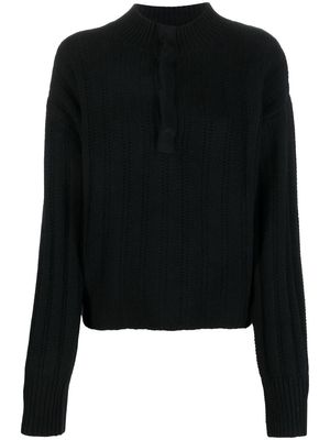 Le Kasha Liban organic-cashmere cardigan - Black