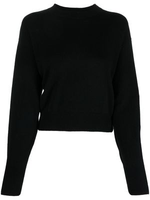 Le Kasha Menorca round-neck knit jumper - Black