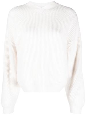 Le Kasha Palermo organic-cashmere jumper - White