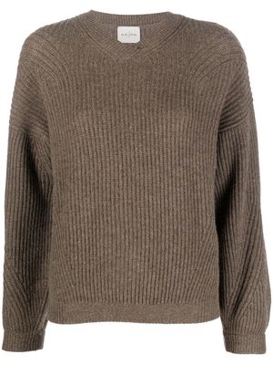 Le Kasha Palermo organic-cashmere knit jumper - Brown