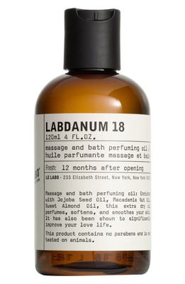 Le Labo Labdanum 18 Body Oil