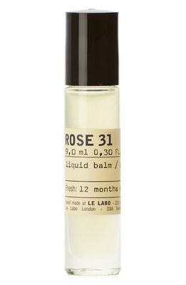 Le Labo Rose 31 Liquid Balm Fragrance Rollerball