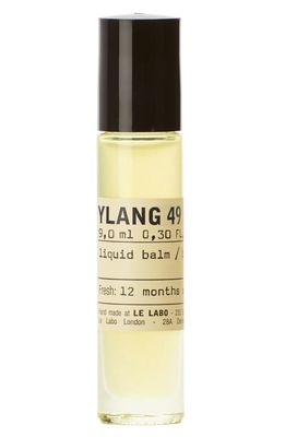 Le Labo Ylang 49 Liquid Balm Fragrance Rollerball