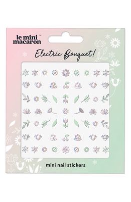 Le Mini Macaron Electric Bouquet Mini Nail Stickers