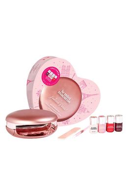 Le Mini Macaron J'Adore Paris Deluxe Gel Manicure Set in Jadore Paris 