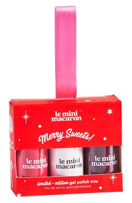 LE MINI MACARON Merry Sweets Gel Polish Set
