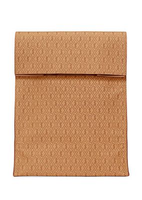 Le Monogramme Deli Paper Bag in Monogram Embossed Vegetable-tanned Leather