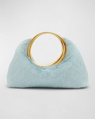 Le Petit Calino Wool Top-Handle Bag