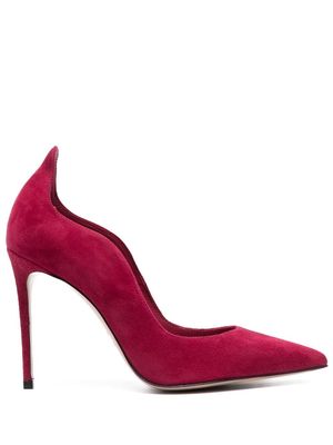Le Silla 100mm sculpted pointed pumps - Pink