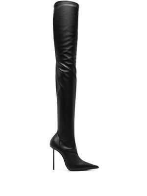 Le Silla Bella 110mm pointed-toe boots - Black