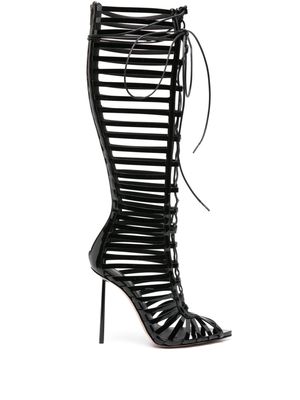 Le Silla Cage 120mm knee-high boot - Black