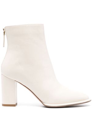 Le Silla Elsa 80mm leather ankle boots - Neutrals